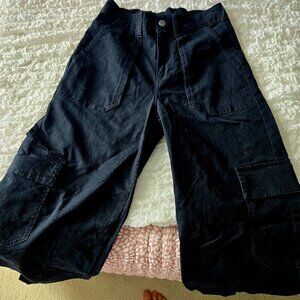 NWT wide leg black pants